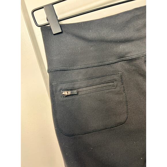 Lululemon Athletica Women's Drawstring Wide Leg Athletic Crop‎ Capri Pants Black - Picture 7 of 11